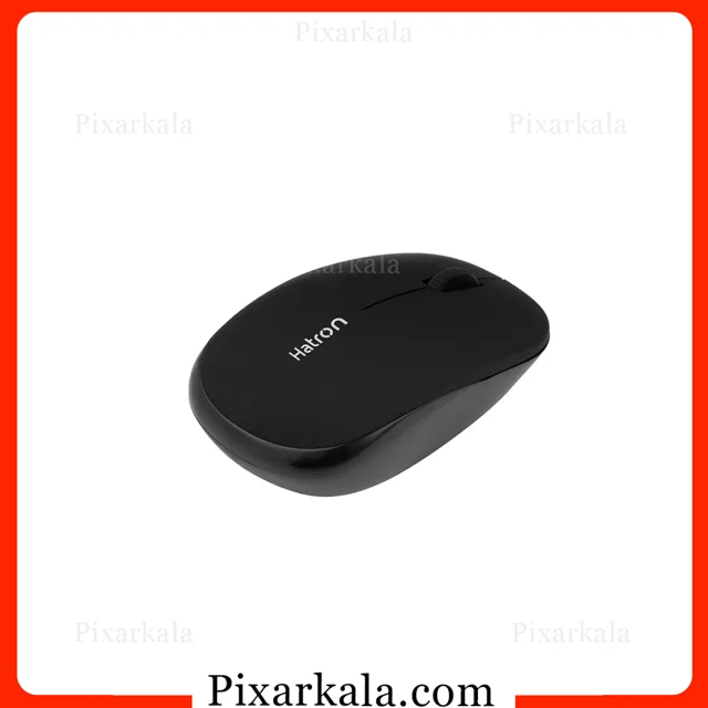 ماوس بی‌سیم سایلنت هترون مدل HMW105SL با اتصال 2.4 گیگاهرتز و دقت 1200 DPI