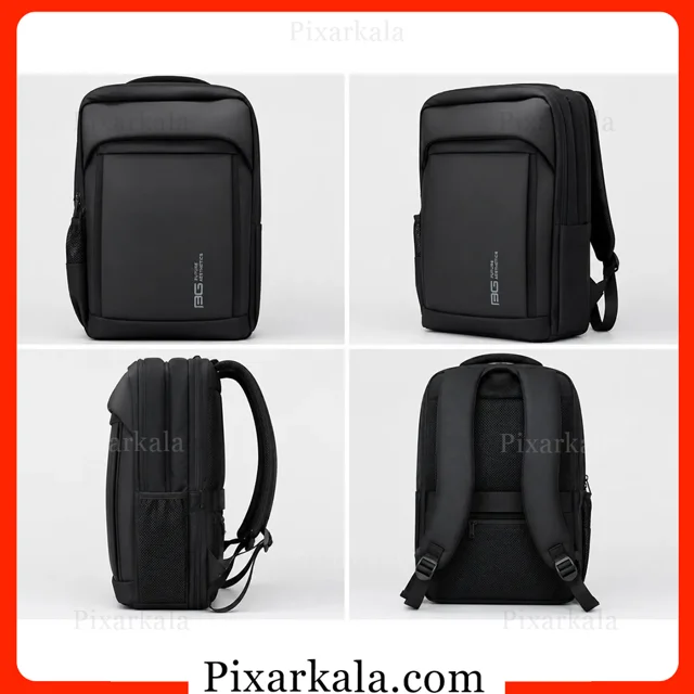 جزئیات طراحی و بدنه کوله پشتی لپ تاپ 5052 طرح بنج