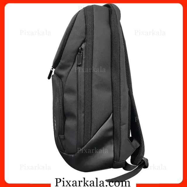 کیف کولی ادونچر Adventure مشکی با پورت USB، جا کارتی روی بند، پارچه آبگریز و بند اتصال به چمدان