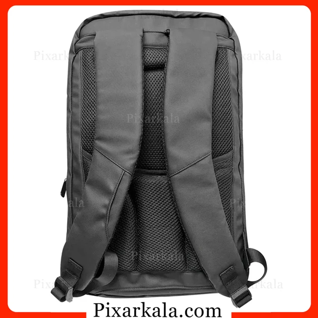 کیف کولی ادونچر Adventure مشکی با پورت USB، جا کارتی روی بند، پارچه آبگریز و بند اتصال به چمدان