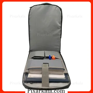 کیف کولی ادونچر Adventure مشکی با پورت USB، جا کارتی روی بند، پارچه آب‌گریز و بند اتصال به چمدان