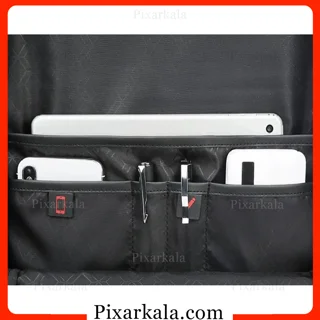 نمایش ظرفیت و چیدمان وسایل داخل کوله B00328