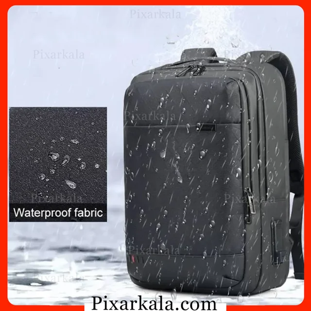 جزئیات طراحی و پارچه آب‌گریز کوله پشتی آرکتیک هانتر B00328