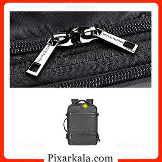 جزئیات پارچه و زیپ کوله B00350