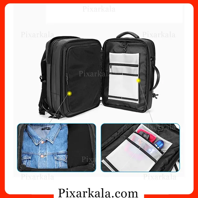 نمای باز و محفظه‌های داخلی Arctic Hunter B00350