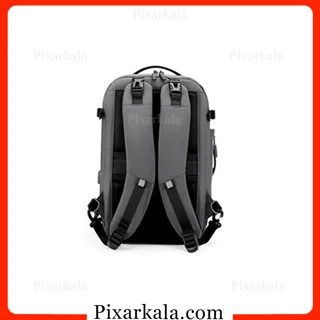 نمای پشت کوله پشتی آرکتیک هانتر B00382 طوسی