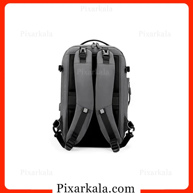 نمای پشت کوله پشتی آرکتیک هانتر B00382 طوسی