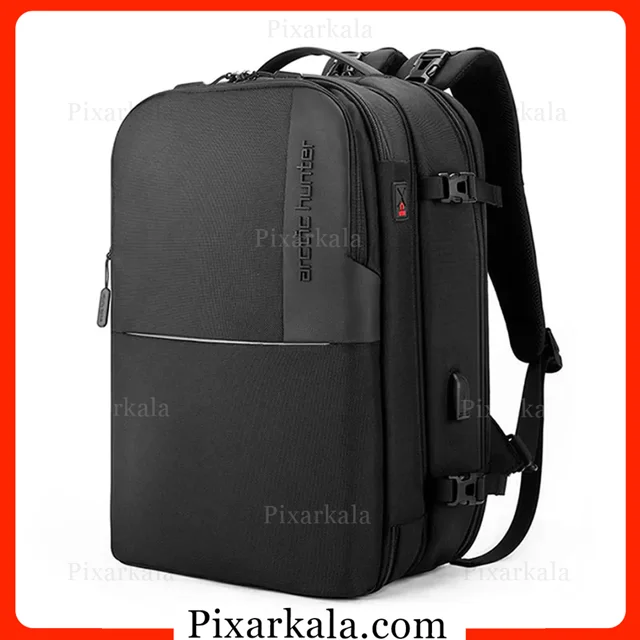 نمای جلوی کوله پشتی لپ تاپ آرکتیک هانتر B00382