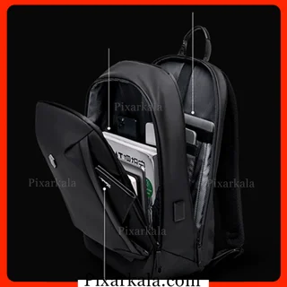 فضای داخلی کوله لپ تاپ آرکتیک هانتر B00443