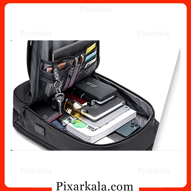 فضای داخلی کوله لپ تاپ آرکتیک هانتر B00443