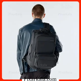 نمای پشت کوله پشتی آرکتیک هانتر B00483 هنگام استفاده