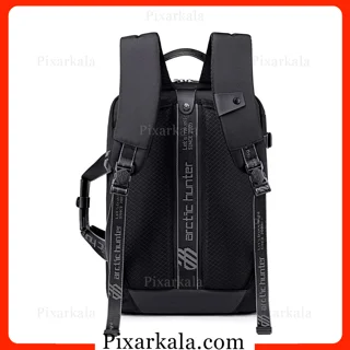 نمای پشت کوله پشتی آرکتیک هانتر مشکی B00540