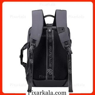 نمای پشت کوله پشتی آرکتیک هانتر طوسی B00540
