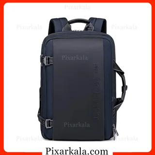 نمای جلوی کوله پشتی لپ تاپ آرکتیک هانتر آبی B00540