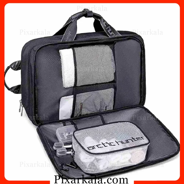 ظرفیت و نحوه چیدمان وسایل در کوله پشتی Arctic Hunter B00540