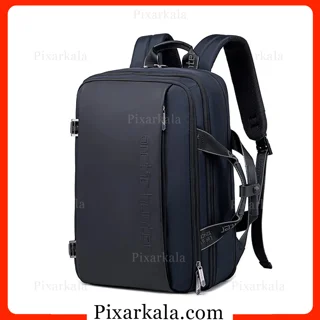 نمای جلوی کوله پشتی لپ تاپ آرکتیک هانتر آبی B00540