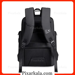 نمای پشت کوله لپ تاپ B00554 مشکی