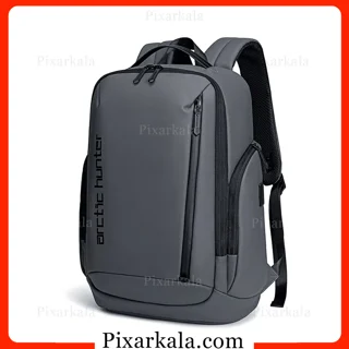 نمای جلوی کوله Arctic Hunter B00554 طوسی