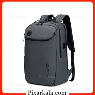 نمای جلویی کوله پشتی Arctic Hunter B00555 طوسی