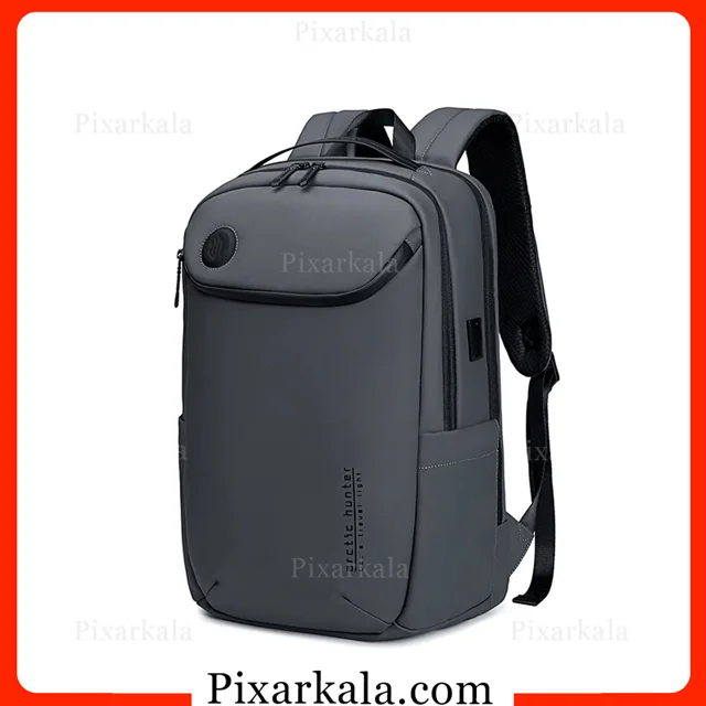 نمای جلویی کوله پشتی Arctic Hunter B00555 طوسی