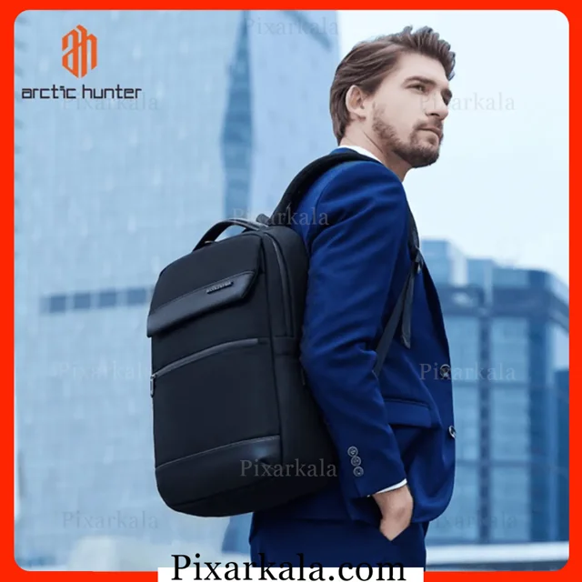 تصویر استفاده روزمره از کوله لپ تاپ Arctic Hunter B00671