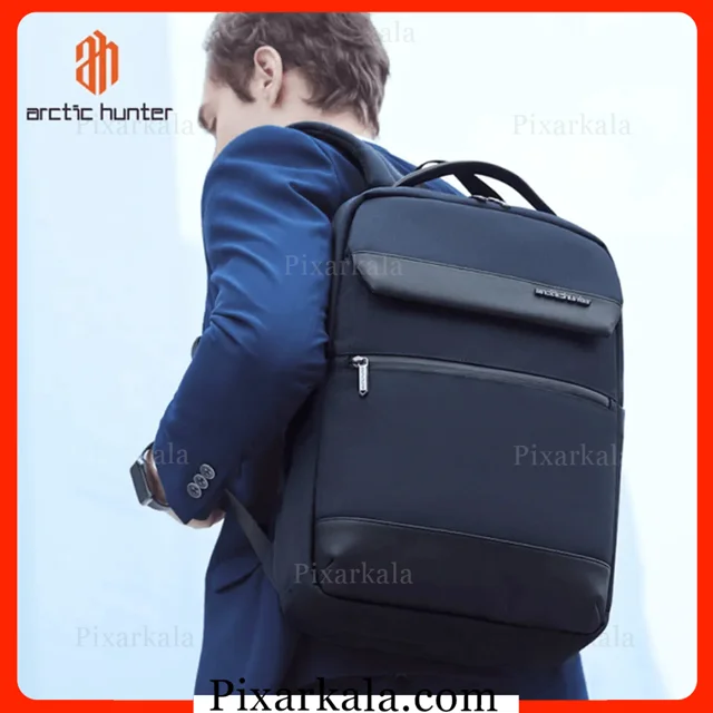 تصویر استفاده روزمره از کوله لپ تاپ Arctic Hunter B00671