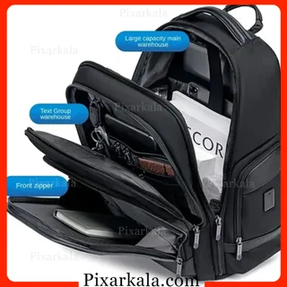 فضای داخلی باز شده کوله آرکتیک هانتر B00683