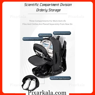ظرفیت داخلی کوله پشتی B00862
