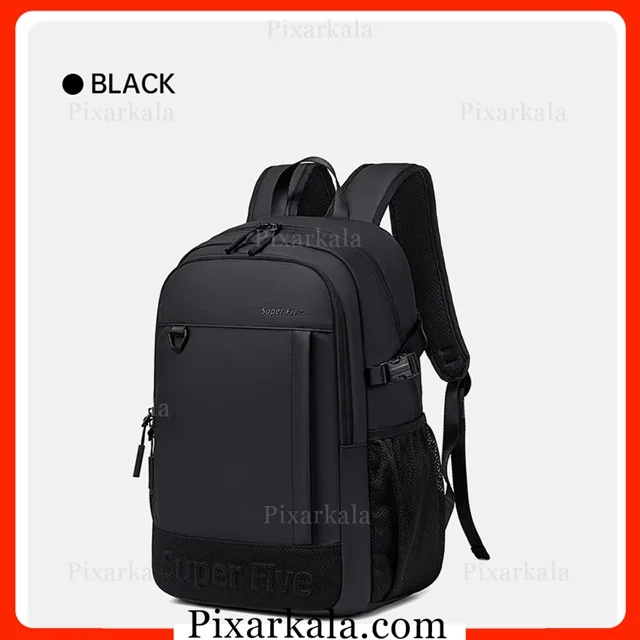 کوله پشتی لپ تاپ سوپر فایو مدل مشکی FB00696