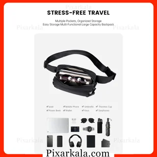 نمای جانبی کیف دوشی سوپر فایو FXB00752