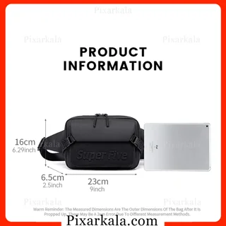 ابعاد و مشخصات کیف کراس بادی سوپر فایو FXB00752