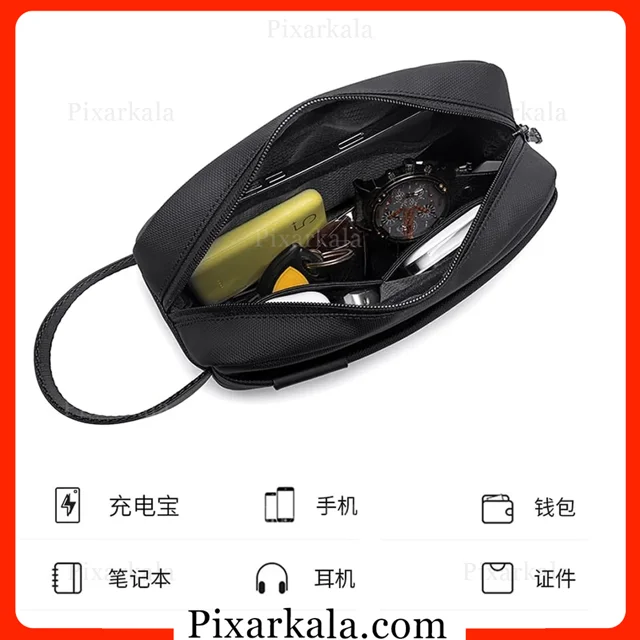 فضای داخلی کیف پاسپورتی آرکتیک هانتر K00580