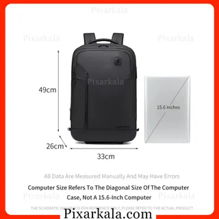 ابعاد کوله آرکتیک هانتر LG00861