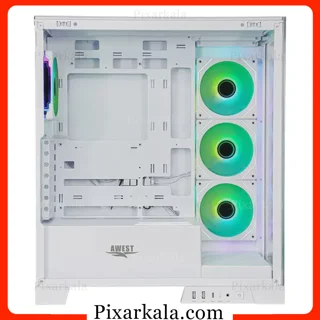 کیس کامپیوتر اوست AWEST GT-AQ16MW سفید
