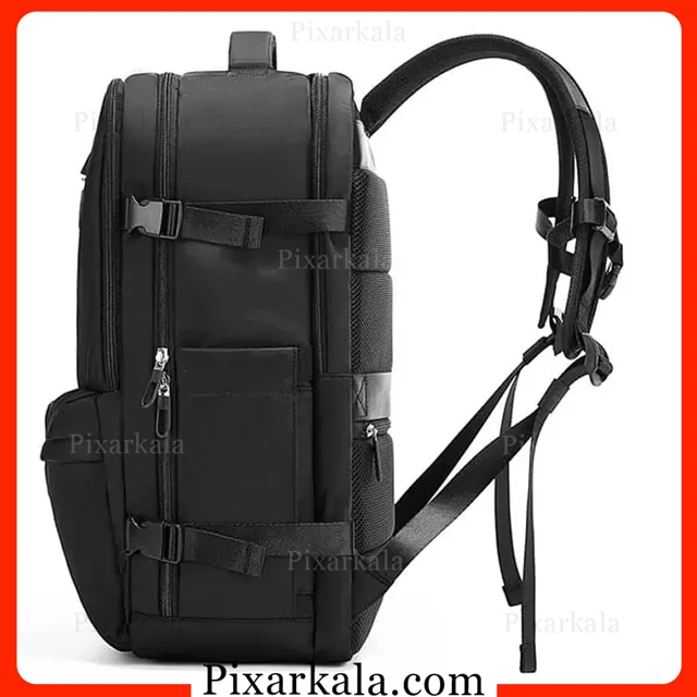 نمای جانبی کوله لپ تاپ BANGE 1800