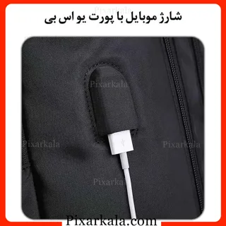 کیف لپ تاپ بنج 1801 مشکی شارژ usb