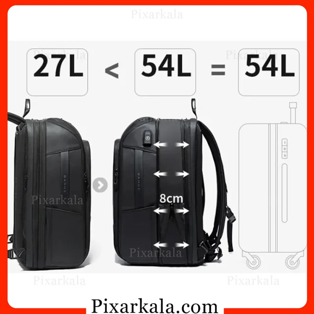 ظرفیت قابل گسترش ۲۷ تا ۵۴ لیتر بنج BG-22005