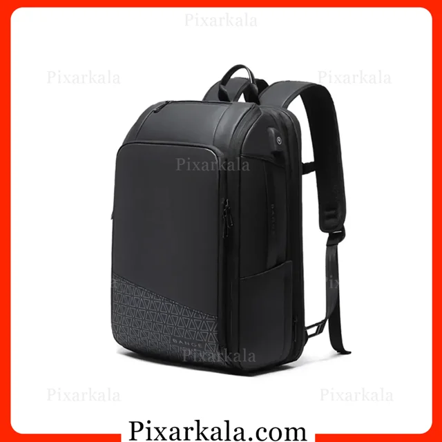 کوله پشتی لپ‌تاپ بنج مدل BG-22005 – قابل گسترش ضدآب با پورت USB