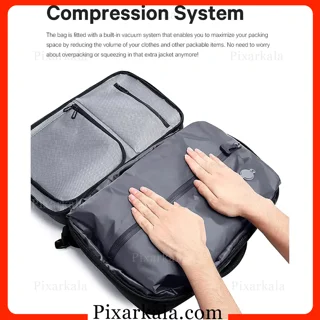 سیستم فشرده‌سازی وکیوم کوله پشتی BANGE 3028