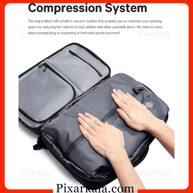 سیستم فشردهسازی وکیوم کوله پشتی BANGE 3028