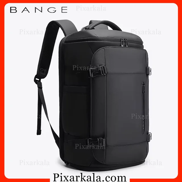 نمای جلوی کوله مشکی بنج 3029