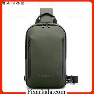 نمای جلوی کیف رو دوشی سبز بنج 3077