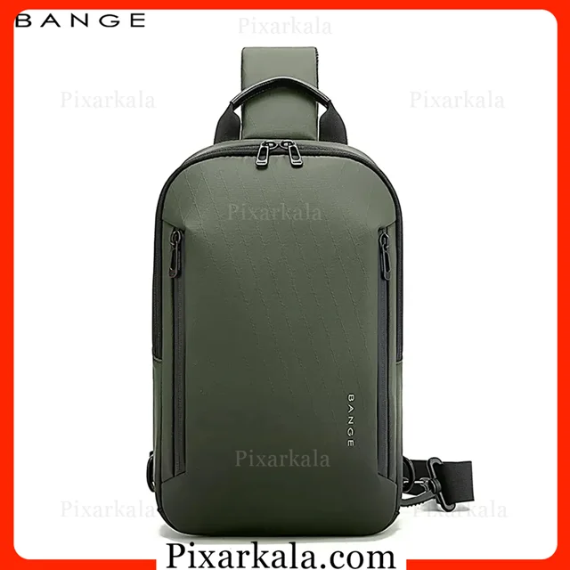 نمای جلوی کیف رو دوشی سبز بنج 3077