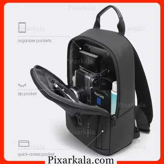 نمای پشت کیف رو دوشی تیره بنج 3077