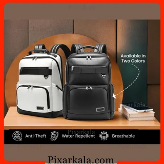 کوله بنج 6627 در دو رنگ مشکی و سفید