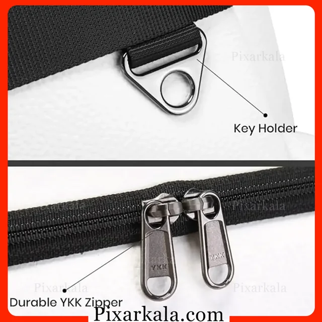 ویژگیهای ضدآب بودن، زیپ YKK و دسته مقاوم کوله بنج 6627
