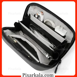 فضای داخلی و بخش‌های جداکننده‌ی کیف ارگانایزر بنج 6800