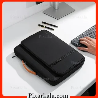 کیف دستی لپ‌تاپ Bange 6802D صورتی؛ ترکیب طراحی باریک و محافظت روزمره