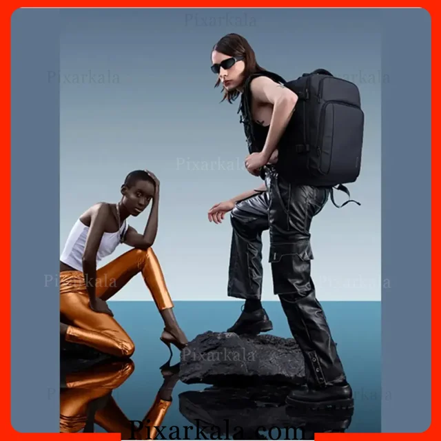 استفاده زنانه از کوله پشتی بنج ۷۶۹۰