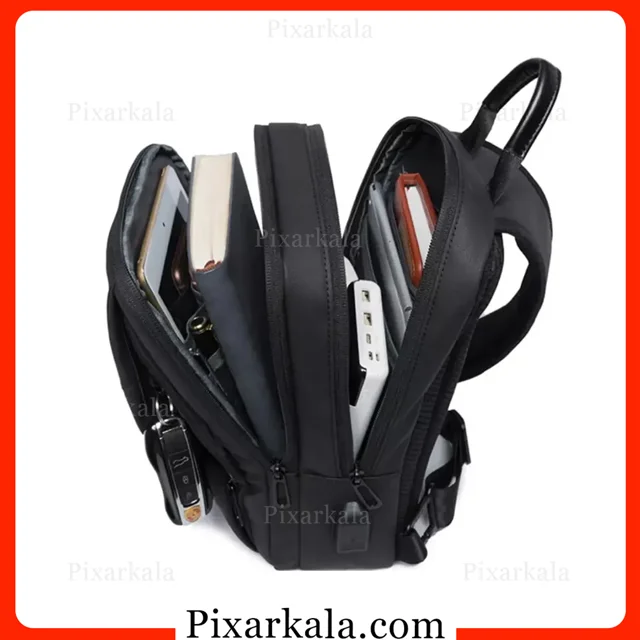 فضای داخلی و محفظههای کیف BANGE 77107